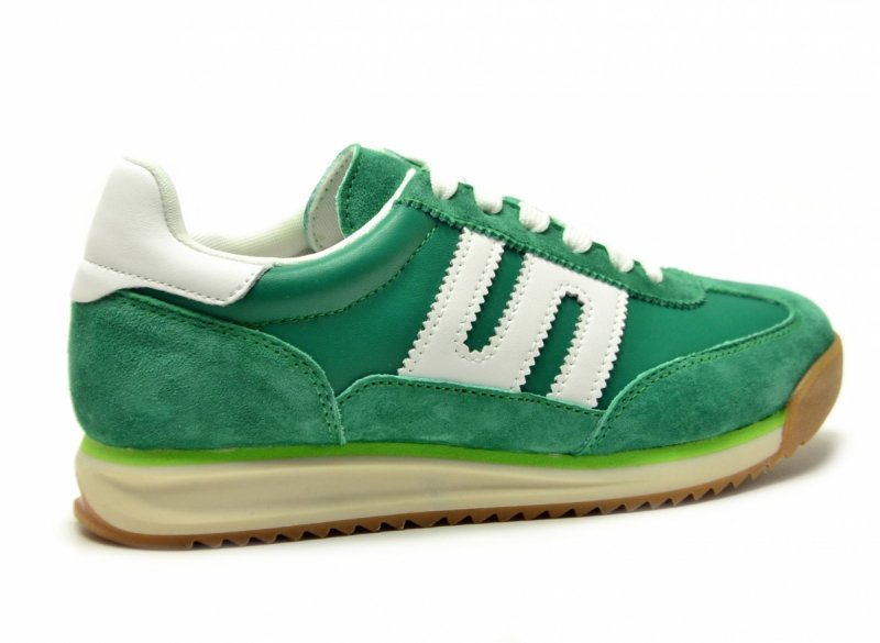 Sneakersy zielone 36 skóra FILIPPO 7686 skórzane półbuty