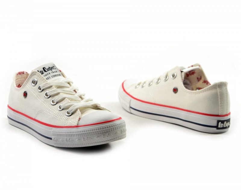 Półbuty 41 trampki LEE COOPER białe 0875