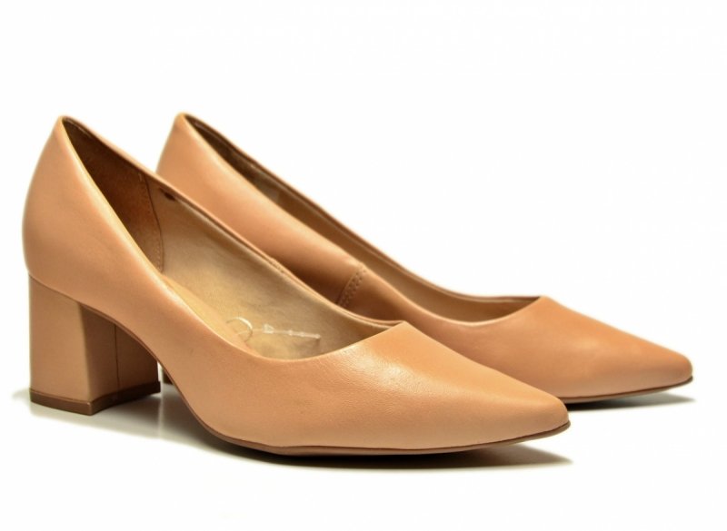 Czółenka beżowe 37 skórzane BOTTERO 354901 skóra beż damskie