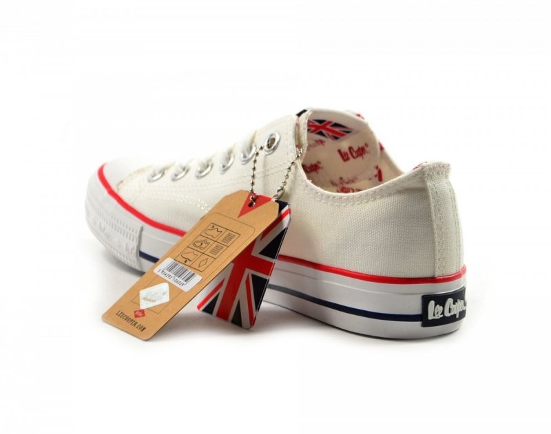 Półbuty 41 trampki LEE COOPER białe 0875