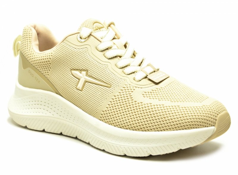 Sneakersy 40 TAMARIS 83728 półbuty sportowe beżowe duo-tex beż