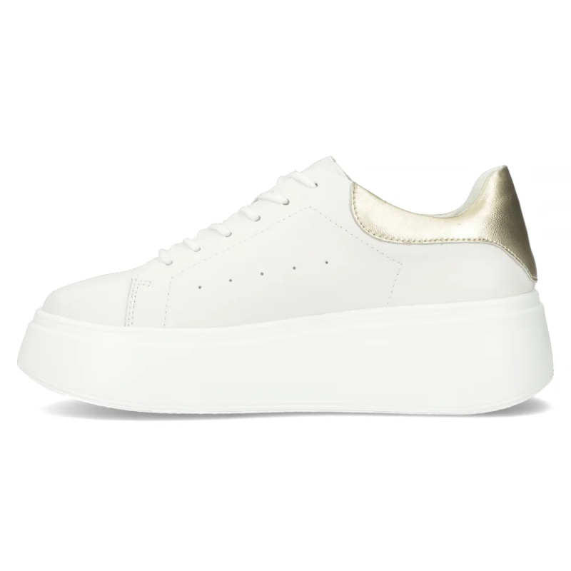 Półbuty sneakersy 40 skóra FILIPPO 6058 białe skórzane 