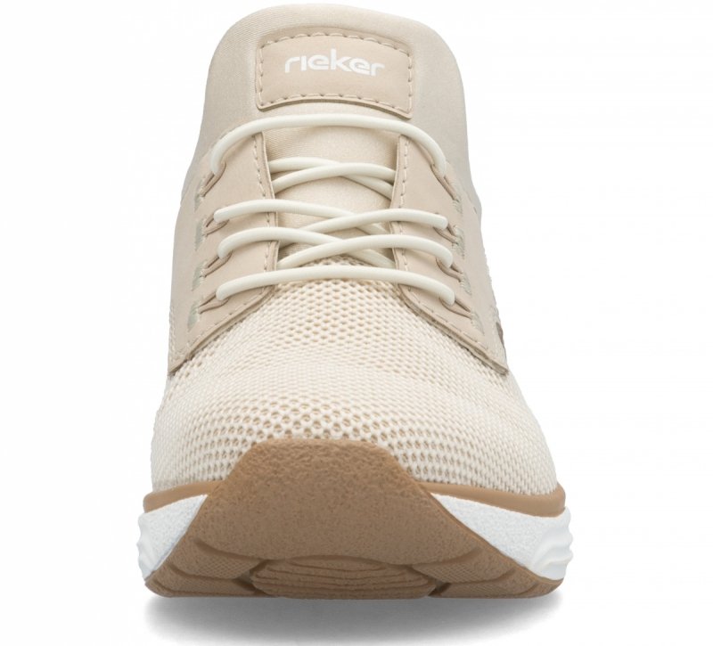 Półbuty sneakersy 41 RIEKER M5665 beżowe beż damskie