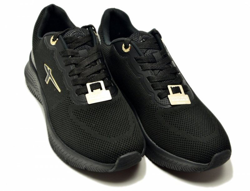 Sneakersy 38 TAMARIS 83728 półbuty sportowe czarne duo-tex