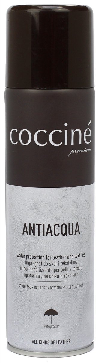 COCCINE ANTIACQUA impregnat do skór 250 DUŻY czarny