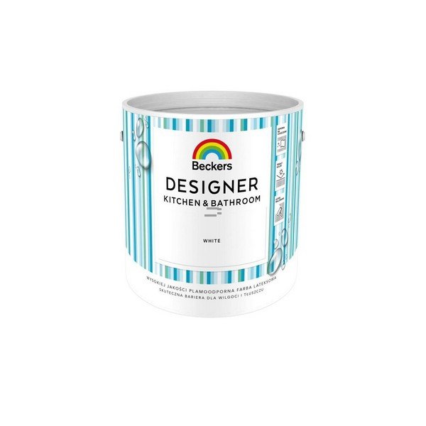 Beckers KŁ 2,5L White Biała Kuchnia Łazienka Designer Kitchen Bathroom ...