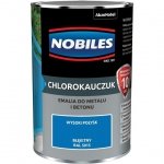 Chlorokauczuk 0,9L BŁĘKITNY RAL5015 Nobiles farba emalia