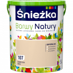 Śnieżka Barwy Natury 5L Angielska Róża 107 mat farba do wnętrz ścian sufitów emulsja