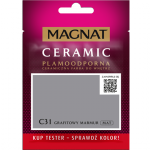 MAGNAT Ceramic TESTER C31 Grafitowy Marmur ceramik ceramiczna farba do wnętrz plamoodporna