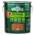 Vidaron Impregnat 9L V24 Mahoń do drewna powłokotwórczy ochronny ogrodzeń altan elewacji ochronny