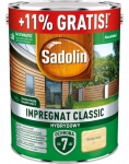 Sadolin Classic impregnat 4,5L + 0,5L BEZBARWNY 1 do drewna clasic Hybrydowy płotów altanek fasad