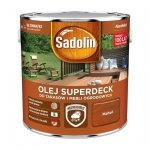 Sadolin Superdeck olej 2,5L MAHOŃ 75 tarasów drewna do