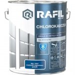Rafil Chlorokauczuk 10L Niebieski RAL5005 Sygnałowy farba emalia chlorokauczukowa