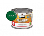 Colorit Lakierobejca Do Drewna 375ml AKACJA ZIELONY szybkoschnąca satynowa farba wodna boazerii elewacji okien drzwi