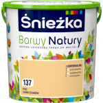 Śnieżka Barwy Natury 2,5L Pole Słoneczników 137 mat farba do wnętrz ścian sufitów emulsja