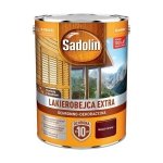 Sadolin Extra lakierobejca 5L MAHOŃ CIEMNY 30 PÓŁMAT do drewna fasad domków okien drzwi