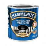 Hammerite Na Rdzę 0,7L CZARNY POŁYSK hamerite farba czarna