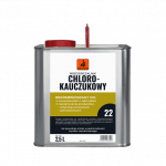 Rozcieńczalnik chlorokauczukowy 2,5L Dragon rozpuszczalnik do chlorokauczukowych poliwinylowych 