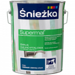 Śnieżka Olejna NIEBIESKI CIEMNY F530 5L Supermal farba olejno-ftalowa drewna metalu emalia  połysk