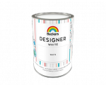 Beckers Designer White 1L Biała farba lateksowa mat-owa do ścian i sufitów
