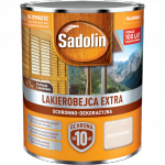Sadolin Extra lakierobejca 0,75L BIAŁY KREMOWY 99 PÓŁMAT do drewna fasad domków okien drzwi