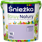 Śnieżka Barwy Natury 2,5L Płatki Hortensji 165 mat farba do wnętrz ścian sufitów emulsja
