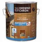 Drewnochron ORZECH CIEMNY 9L Impregnat Extra do drewna powłokotwórczy płotów altan elewacji