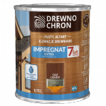 Drewnochron DĄB CIEMNY 0,75L Impregnat Extra do drewna powłokotwórczy płotów altan elewacji