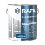 Rafil Chlorokauczuk 10L Niebieski Sygnałowy RAL5005 niebieska farba metalu betonu emalia chlorokauczukowa
