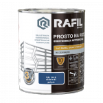 Rafil Na Rdzę 0,75L NIEBIESKI RAL5010 POŁYSK farba szybkoschnąca antykorozyjna gruntoemalia do stali żeliwa