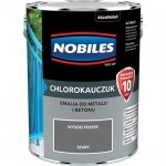Chlorokauczuk 5L SZARY Nobiles farba emalia