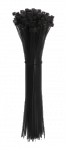 Opaski zaciskowe trytki 2,5x150mm CZARNE zip-y 100 szt. kablowe do kabli nylonowe