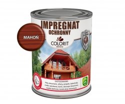 Colorit Impregnat Szybkoschnący 0,75L MAHOŃ drewna do Ochronny wodny