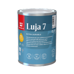 Tikkurila Luja 7 0,9L BIAŁA MAT farba akrylowa do pomieszczeń wilgotnych ścian i sufitów wnętrz