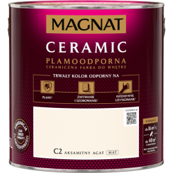 MAGNAT Ceramic 2,5L C2 Aksamitny Agat ceramik ceramiczna farba do wnętrz plamoodporna