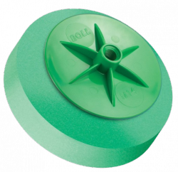 BOLL Gąbka do polerowania polerska 150mm M14 ZIELONA twarda