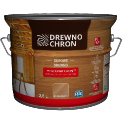Drewnochron Bezbarwny Grunt R 2,5L impregnat do drewna podkład gruntujący