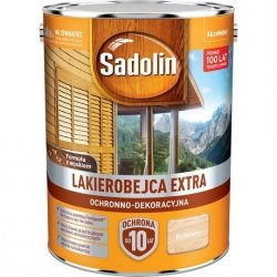 Sadolin Extra lakierobejca 5L BEZBARWNY 1 drewna
