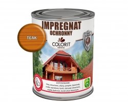 Colorit Impregnat Szybkoschnący 0,75L TEAK TIK TEK drewna do Ochronny wodny