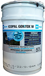Gontox W 57L impregnat oleisty do drewna BEZBARWNY gontów zewnątrz Icopal