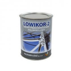 Lowikor-2 0,8L Czerwony Tlenkowy podkład grunt na dach farba unikor Polifarb-Łódź