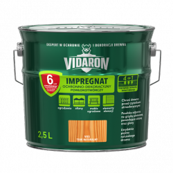 Vidaron Impregnat 2,5L V05 Teak Naturalny tik tek do drewna powłokotwórczy ochronny ogrodzeń altan elewacji ochronny