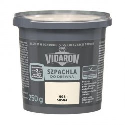 Vidaron Szpachla do Drewna 0,25kg SOSNA H06 szpachlówka akrylowa gotowa zawiera terpentynę