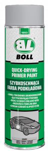 BOLL Farba Podkładowa SZARY 0,5L SPRAY podkład szybkoschnący szybkoschnąca