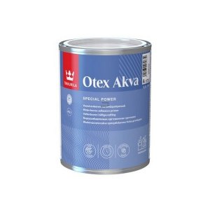 Tikkurila Otex Akva 0,9L GRUNT szkła ceramiki płytek podkład na trudne podłoża
