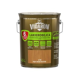 Vidaron Lakierobejca 4,5L L18 Dąb Winchester do drewna ochronno-dekoracyjna połysk
