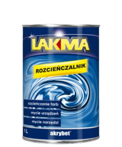 Lakma Akrybet Rozcieńczalnik rozpuszczalnik 1L do B30