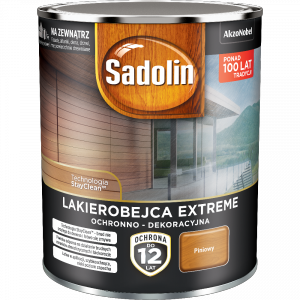 Sadolin Extreme lakierobejca 0,7L PINIOWY PINIA do drewna szybkoschnąca odporna zewnętrzna