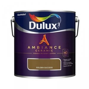 Dulux Ambience Ceramic 2,5L GOLDEN SUCCESS ceramik ceramiczna farba do wnętrz plamoodporna