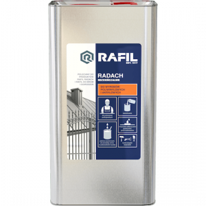 Rozcieńczalnik 5L Radach Poliwinylowych Akrylowych rozpuszczalnik wyrobów do Rafil
